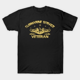 Submarine Service Veteran Tshirt US Submariner - Gift for Veterans Day 4th of July or Patriotic Memorial Day T-Shirt